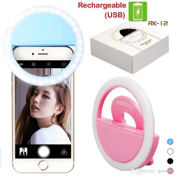 Mobile Selfie Ring Light Portable Selfie