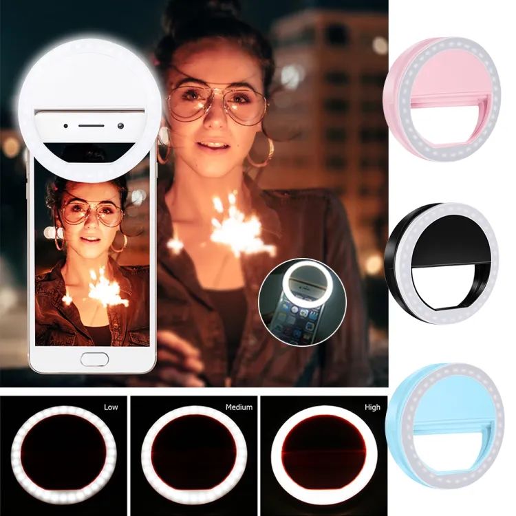 Mobile Selfie Ring Light Portable Selfie