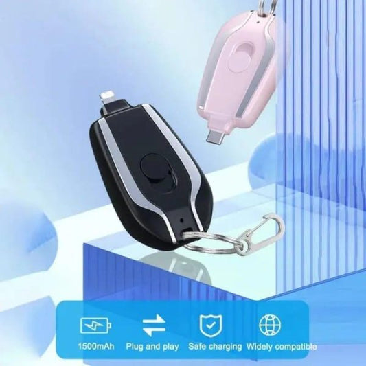 Keychain Portable Phone Charger  – Compact & Powerful