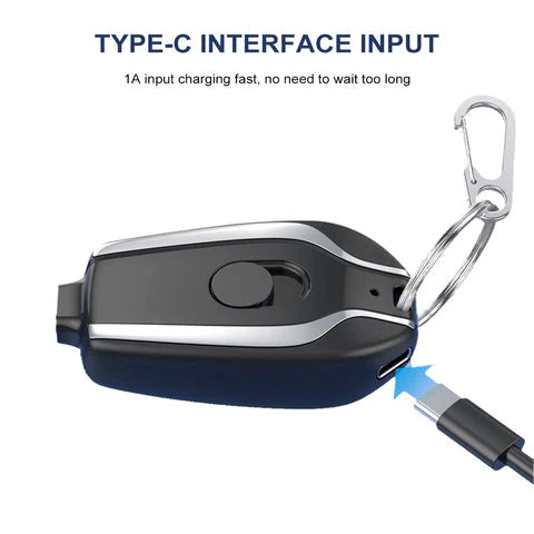 Keychain Portable Phone Charger  – Compact & Powerful